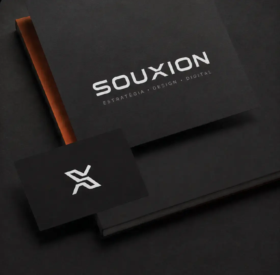 Tarjetas y libreta de marca — proyecto SOUXION